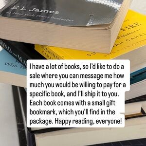 Bundle my books + Gift Bookmark